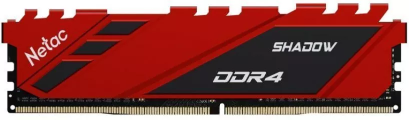 Модуль памяти 8Gb Netac Shadow Red (NTSDD4P36SP-08R)
