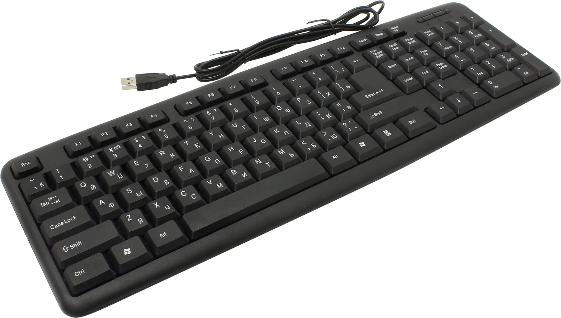 Клавиатура Defender HB-420 (45420) Black (USB)