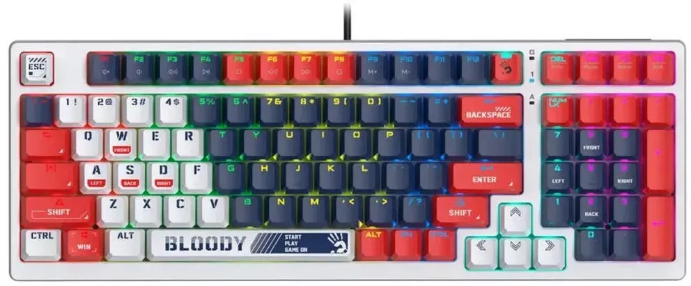 Клавиатура A4Tech Bloody S98 Sports Navy
