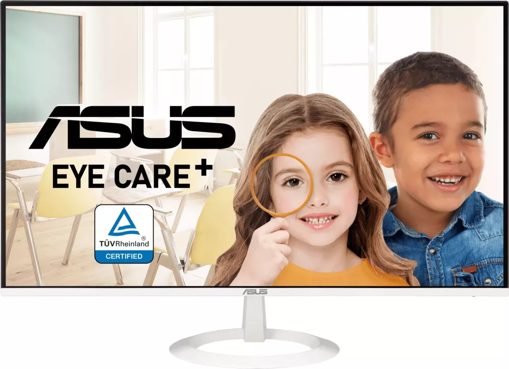 Монитор 27" Asus Eye Care+ (VZ27EHF-W)