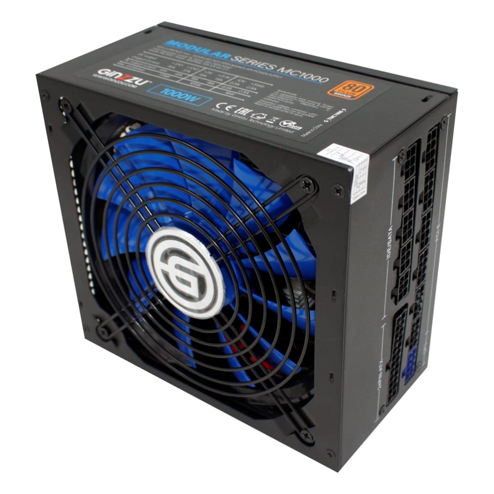 Блок питания 1000W GINZZU MC1000
