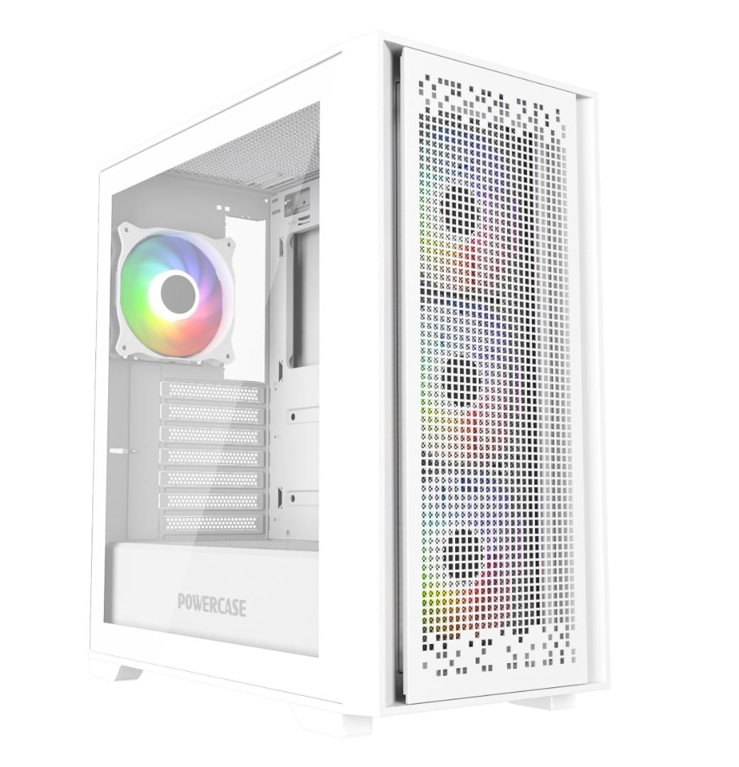 Корпус Powercase ByteFlow (белый) (CBFW-A4)