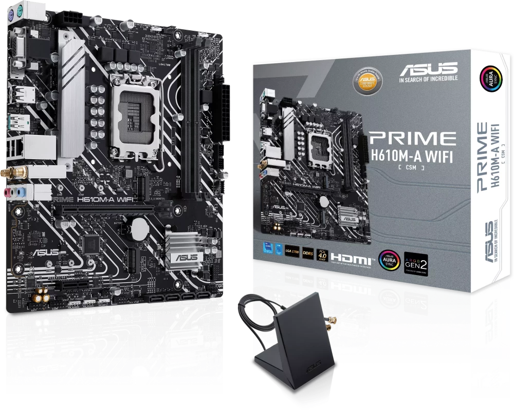 Материнская плата Asus Prime H610M-A WiFi