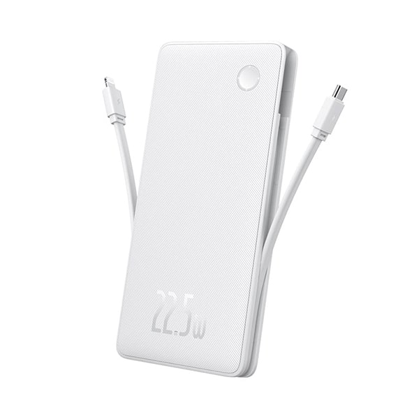 Портативное зарядное устройство Baseus Airpow Lite Moon White (P10067501213-00)