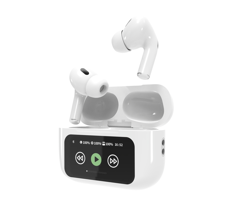 Наушники Gembird TWS-LCD-ANC-01-W