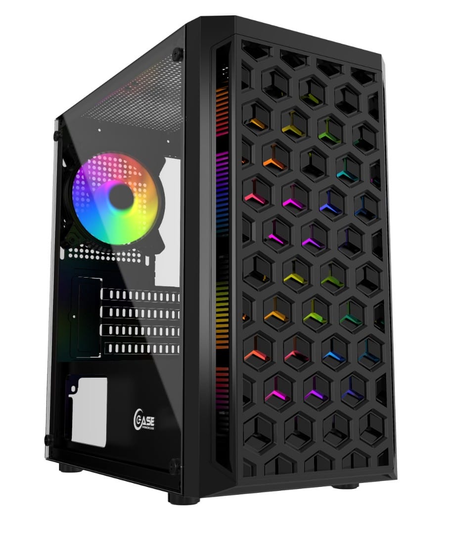 Корпус Powercase Micro T3B Black (CMIMTB-L3)