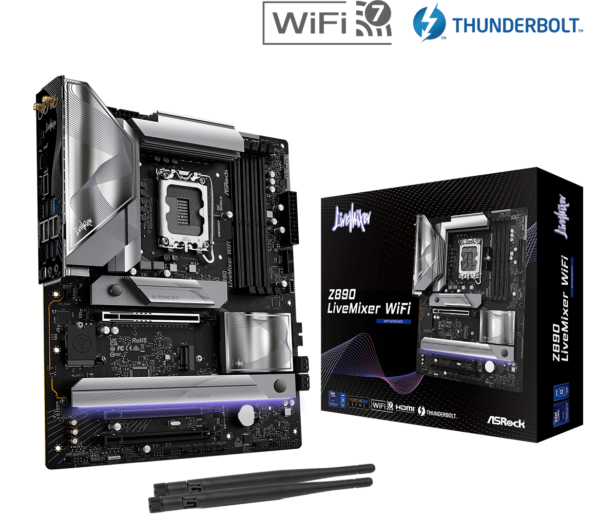 Материнская плата AsRock Z890 LiveMixer WiFi