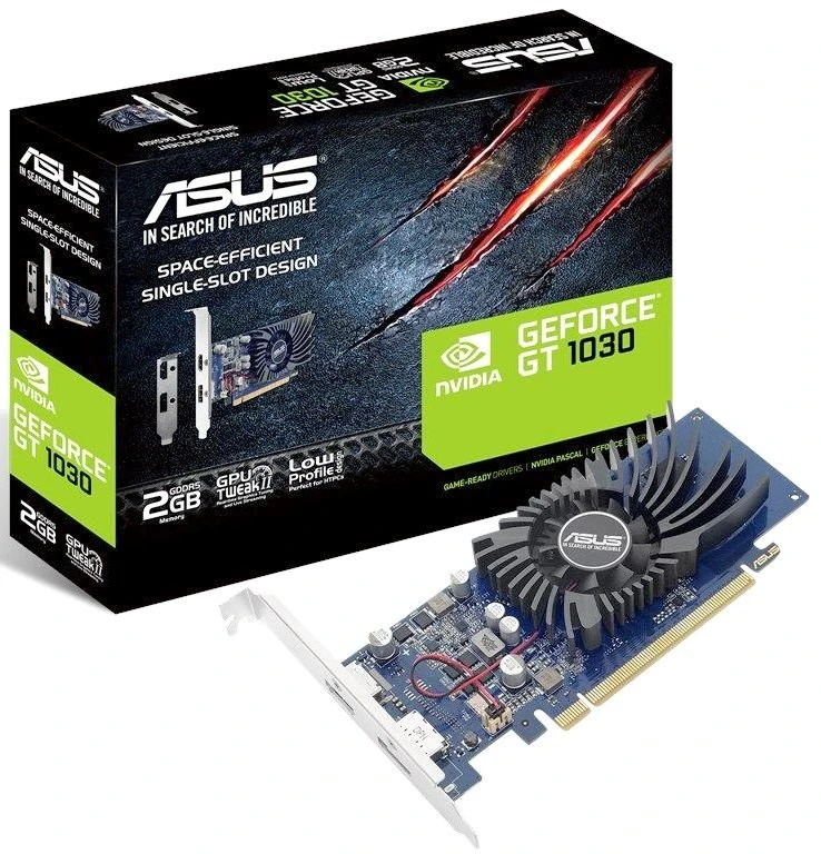 Видеокарта Asus GT 1030 (GT1030-2G-BRK)