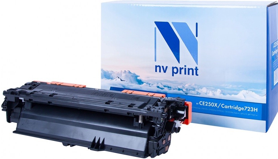Картридж NV Print NV-CE250X/723HBk