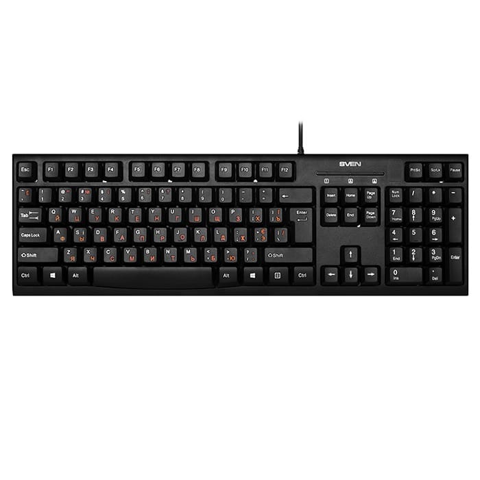 Клавиатура Sven KB-S300 Black (USB)