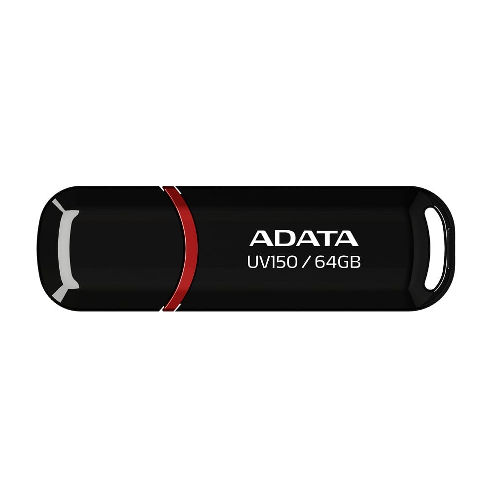 Usb flash disk 64Gb A-Data DashDrive UV150 Black (AUV150-64G-RBK)