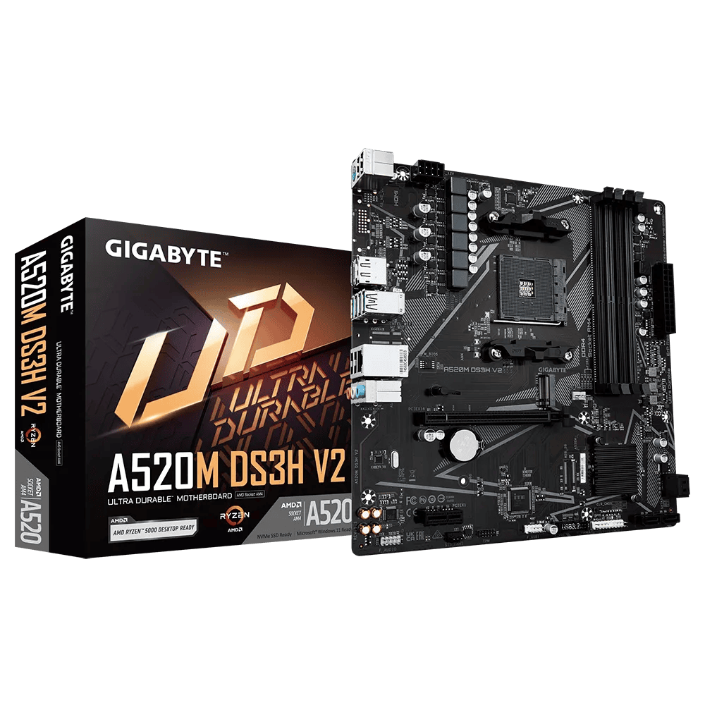 Материнская плата Gigabyte A520M DS3H V2