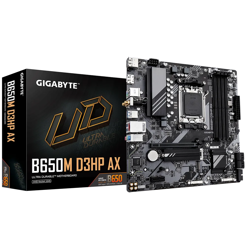 Материнская плата Gigabyte B650M D3HP AX