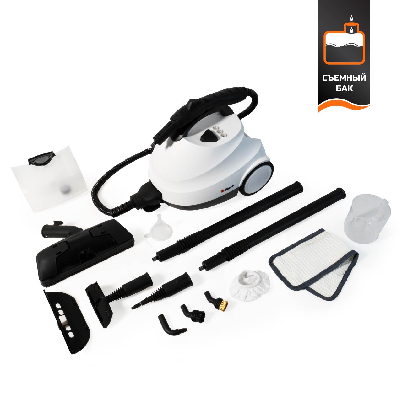 Пароочиститель Bort BDR-2700-R