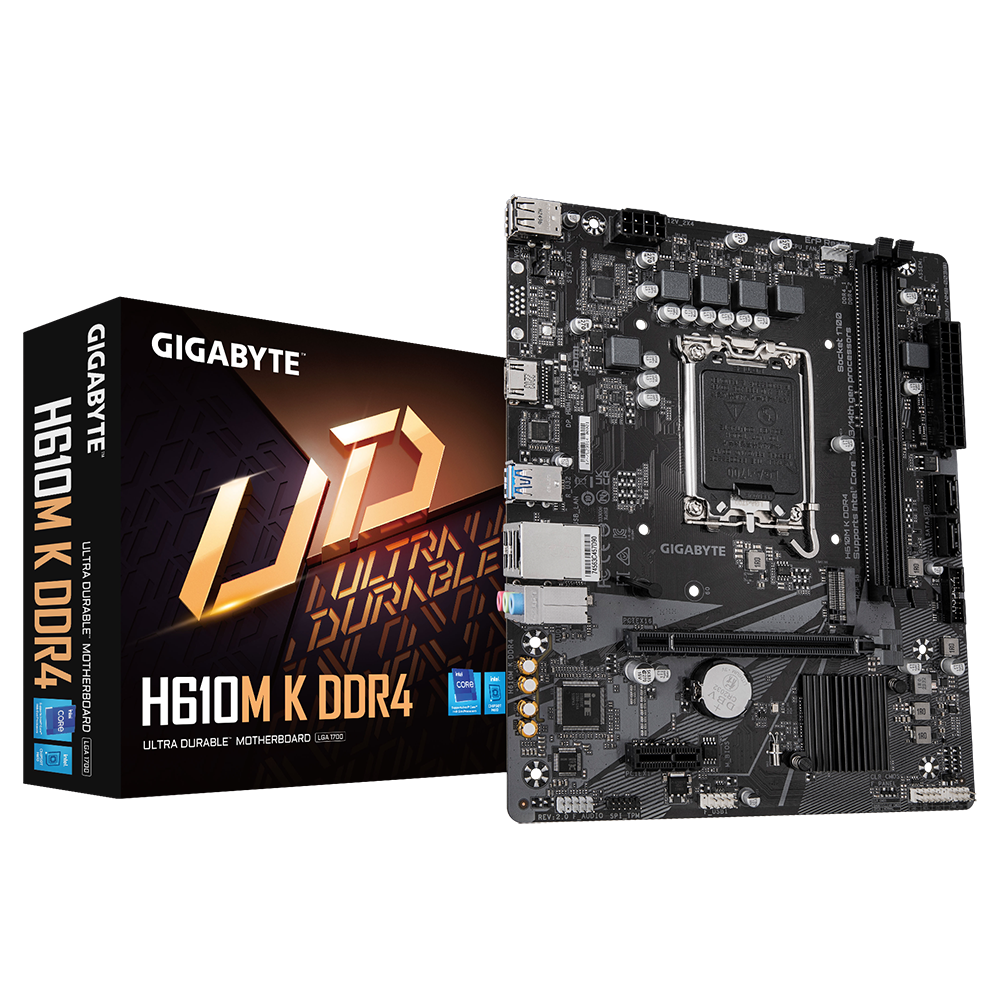Материнская плата Gigabyte H610M K DDR4