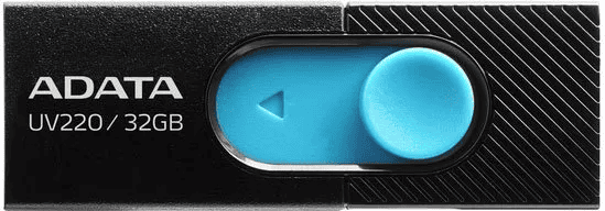 Usb flash disk 32Gb A-DATA UV220 (AUV220-32G-RBKBL)