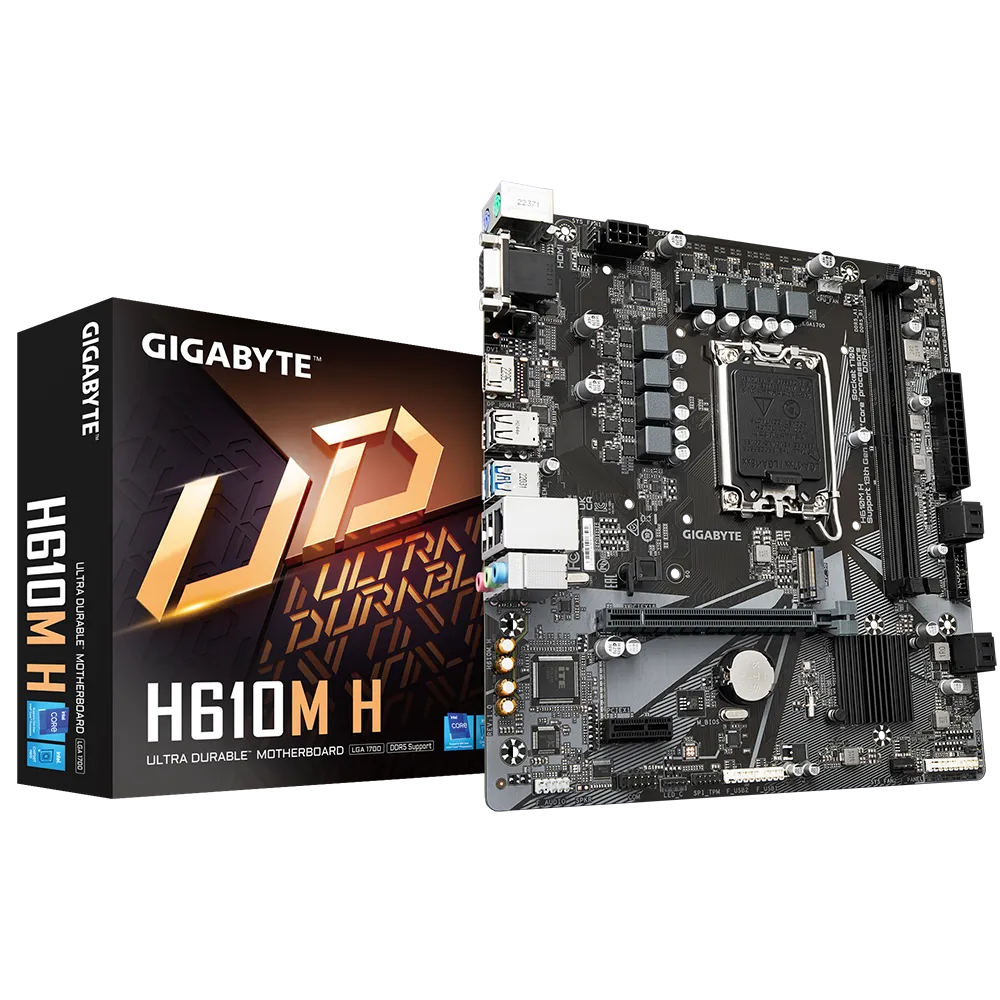 Материнская плата Gigabyte H610M H