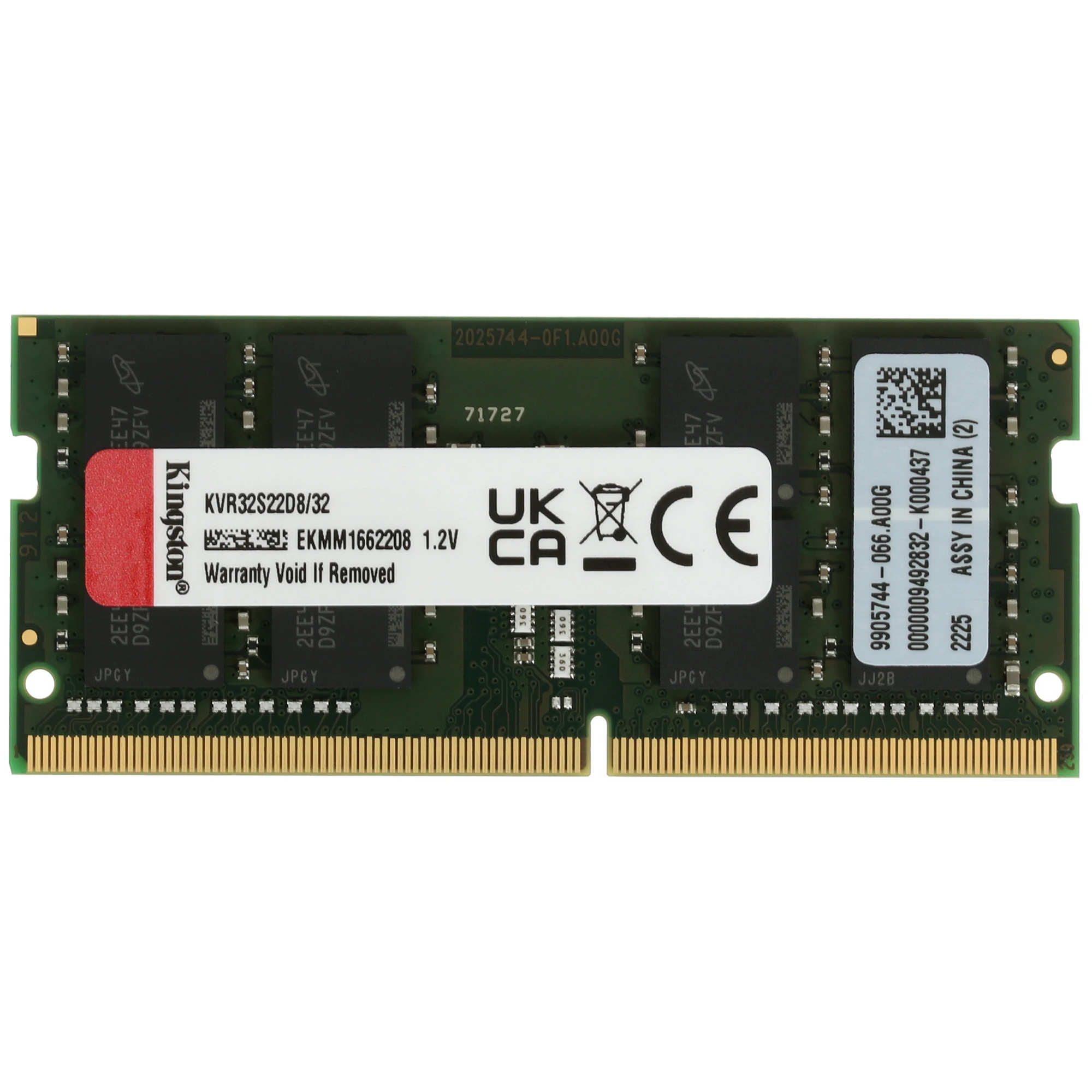 Модуль памяти 32Gb Kingston KVR32S22D8/32
