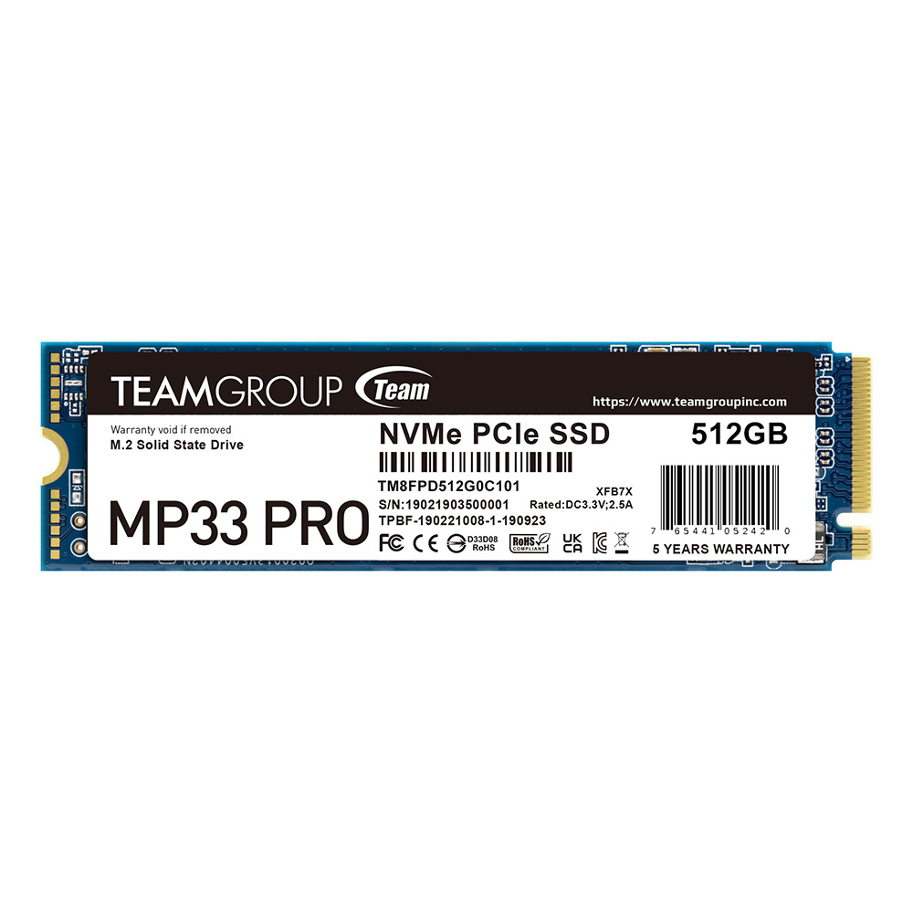 Жесткий диск SSD 512Gb Team MP33 PRO (TM8FPD512G0C101)