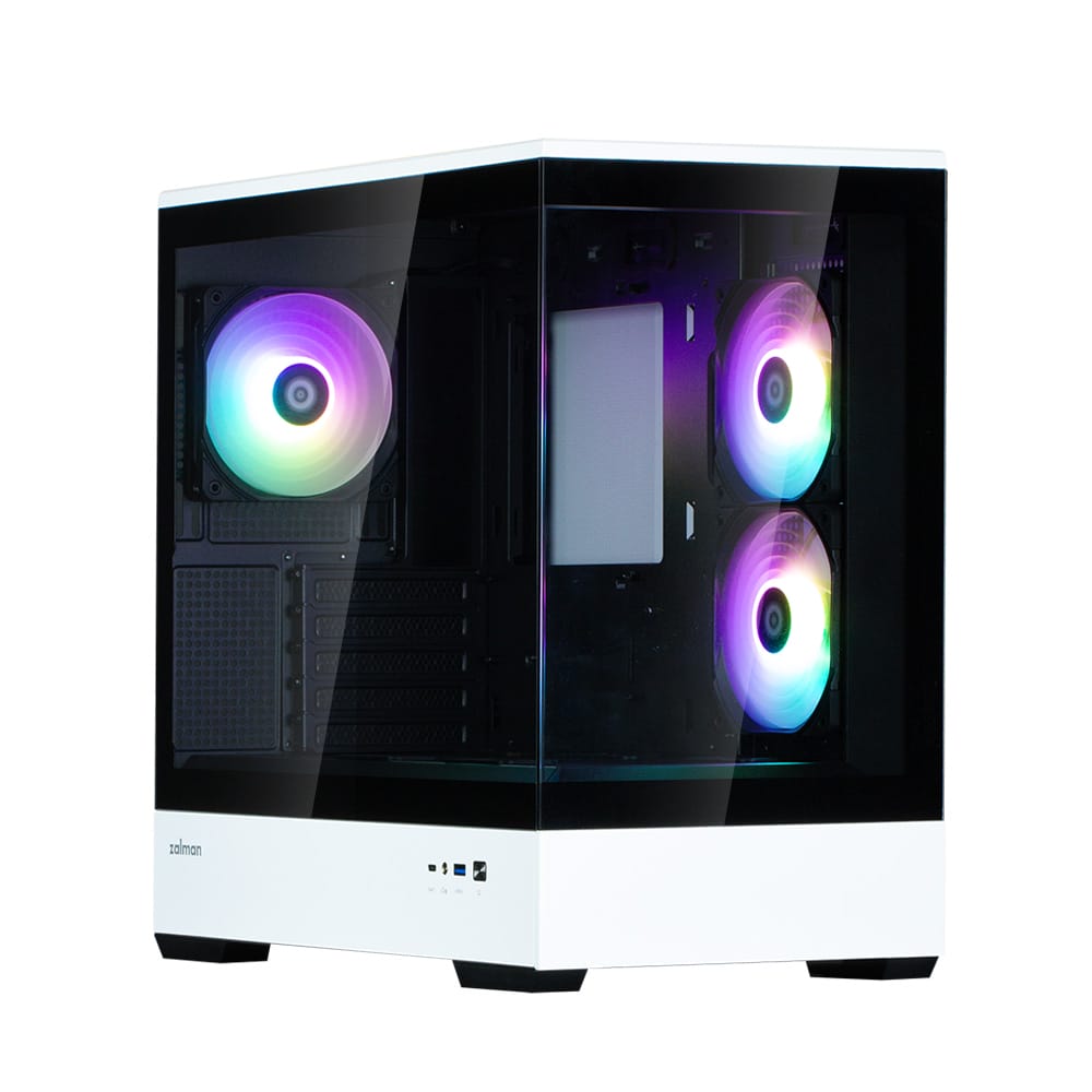 Корпус Zalman P30 (черный/белый)