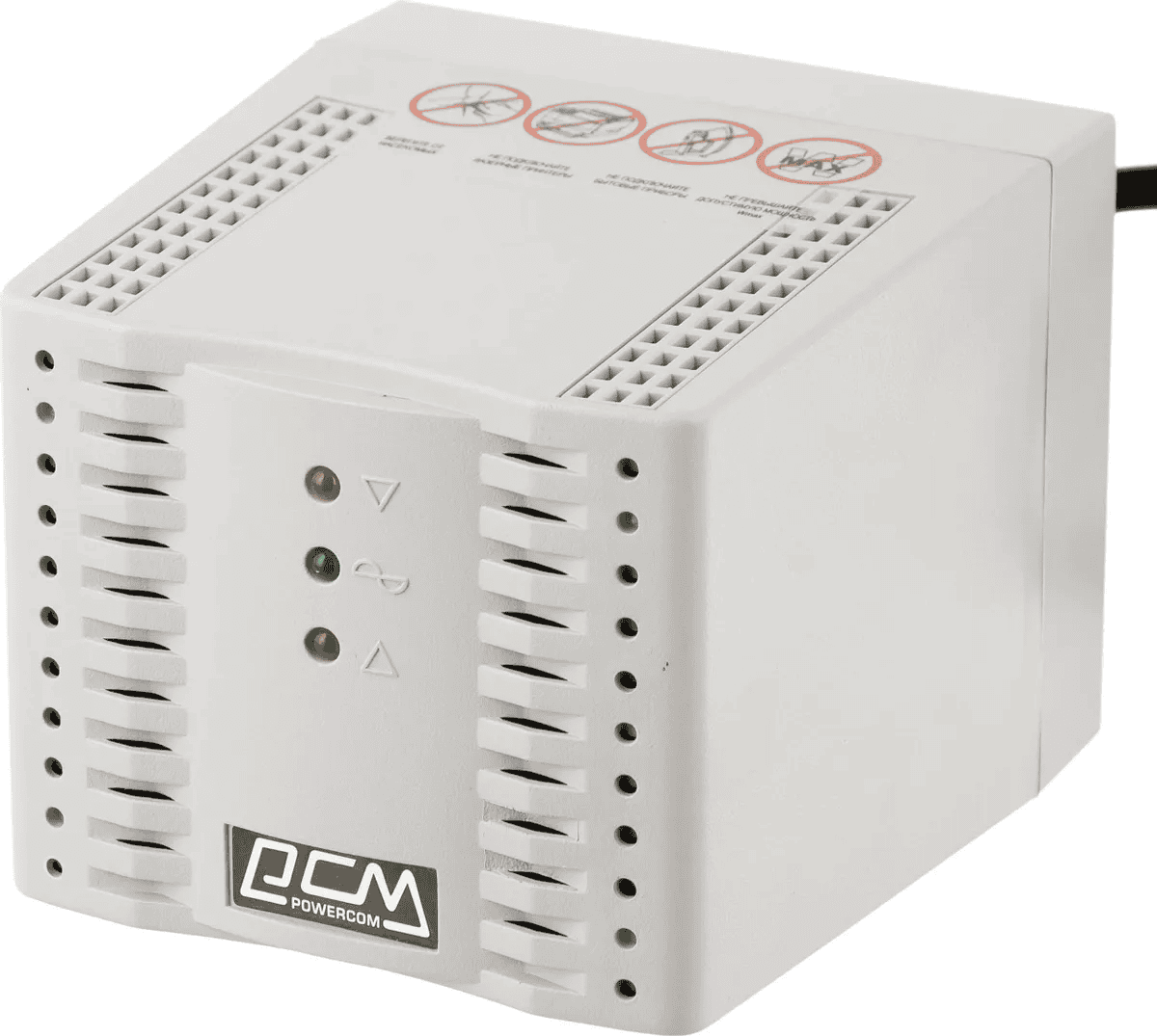 Стабилизатор напряжения PowerCom TCA-3000 (белый)