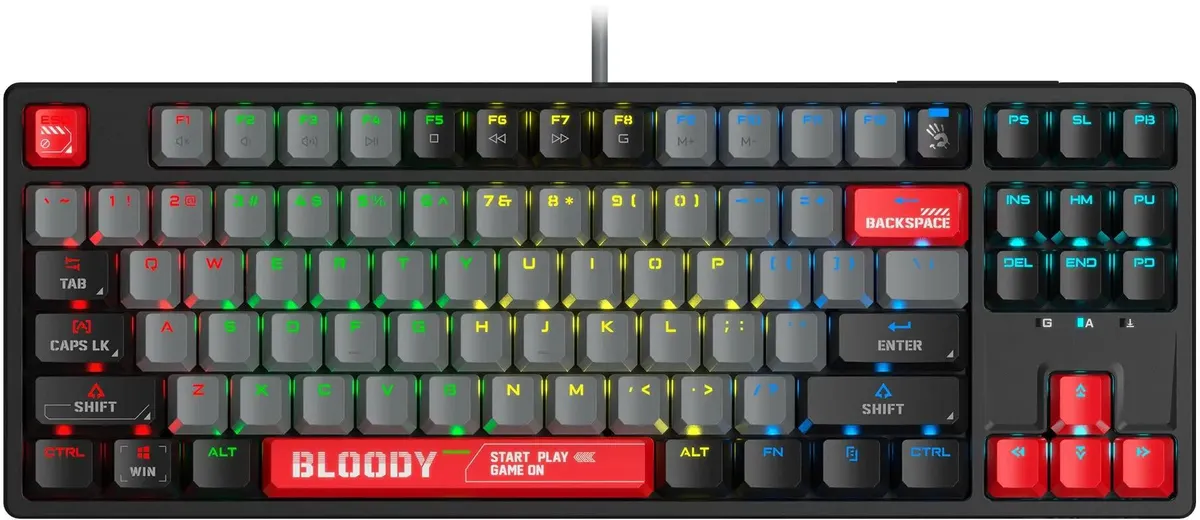 Клавиатура A4Tech Bloody S87 ENERGY RED