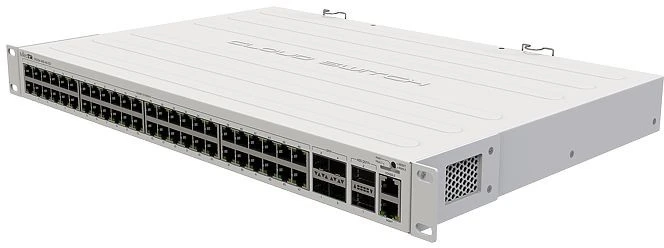 Коммутатор Mikrotik CRS354-48G-4S+2Q+RM