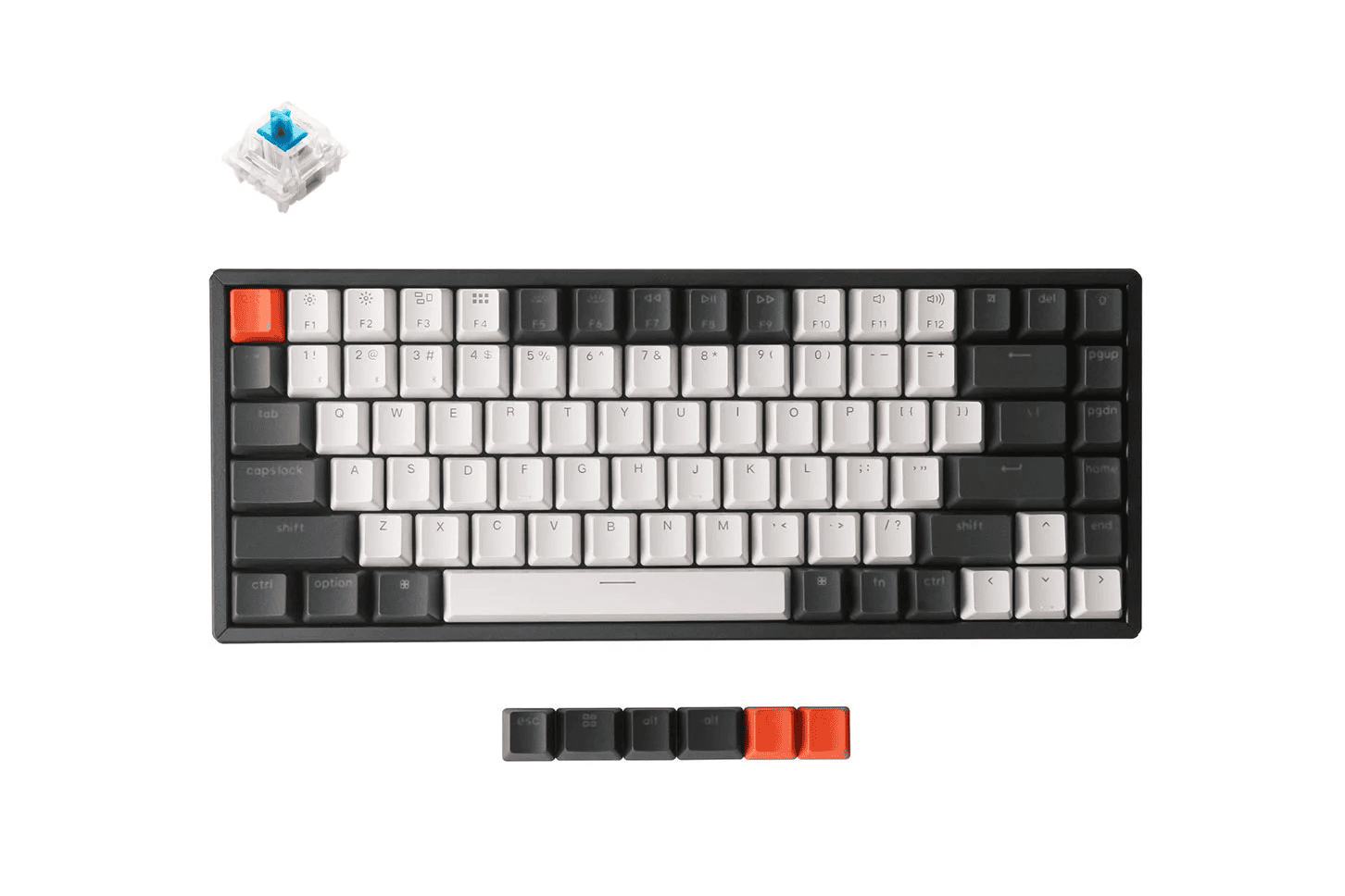 Клавиатура Keychron K2 (K2-C2H-RU) (Gateron Blue Switch)