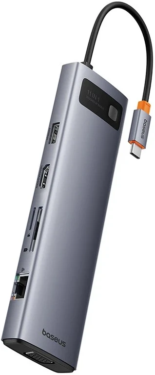 Док-станция Baseus Metal Gleam Series Space Grey (B00030708811-00)