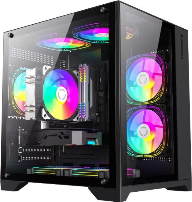 Корпус GameMax Infinity Mini BK (черный)