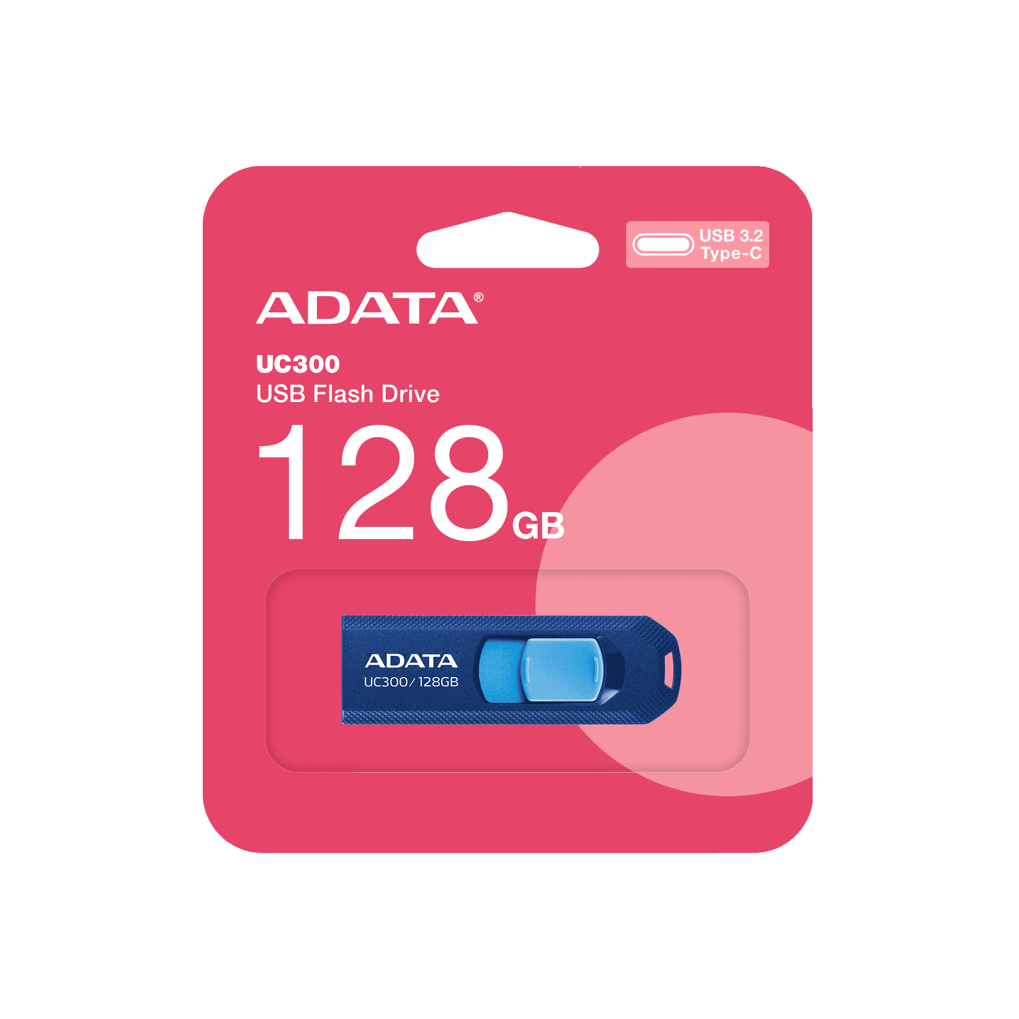 Usb flash disk 128Gb A-DATA UC300 (ACHO-UC300-128G-RNB/BU)