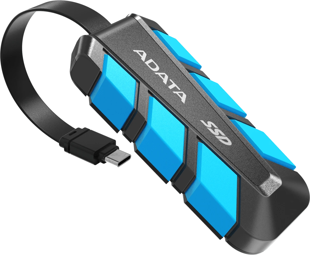 Внешний жесткий диск SSD 500Gb ADATA SD740 (SC740-500G-CBU)