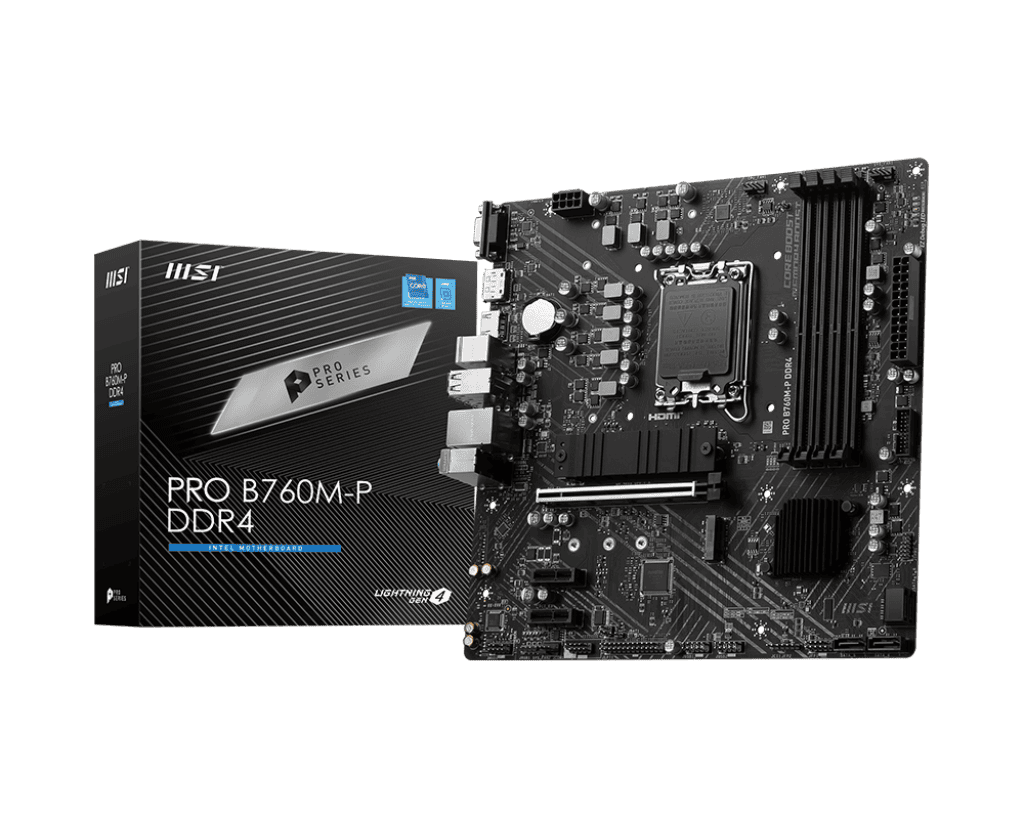 Материнская плата MSI Pro B760M-P DDR4