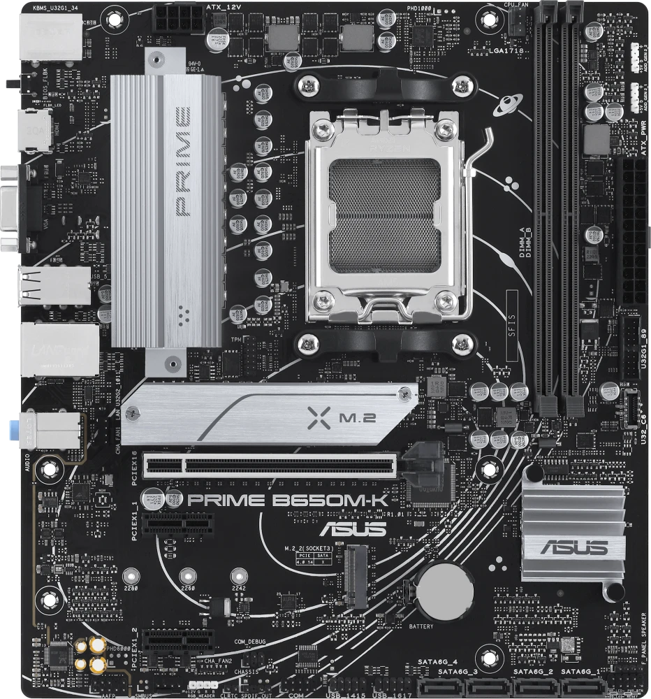 Материнская плата Asus PRIME B650M-K