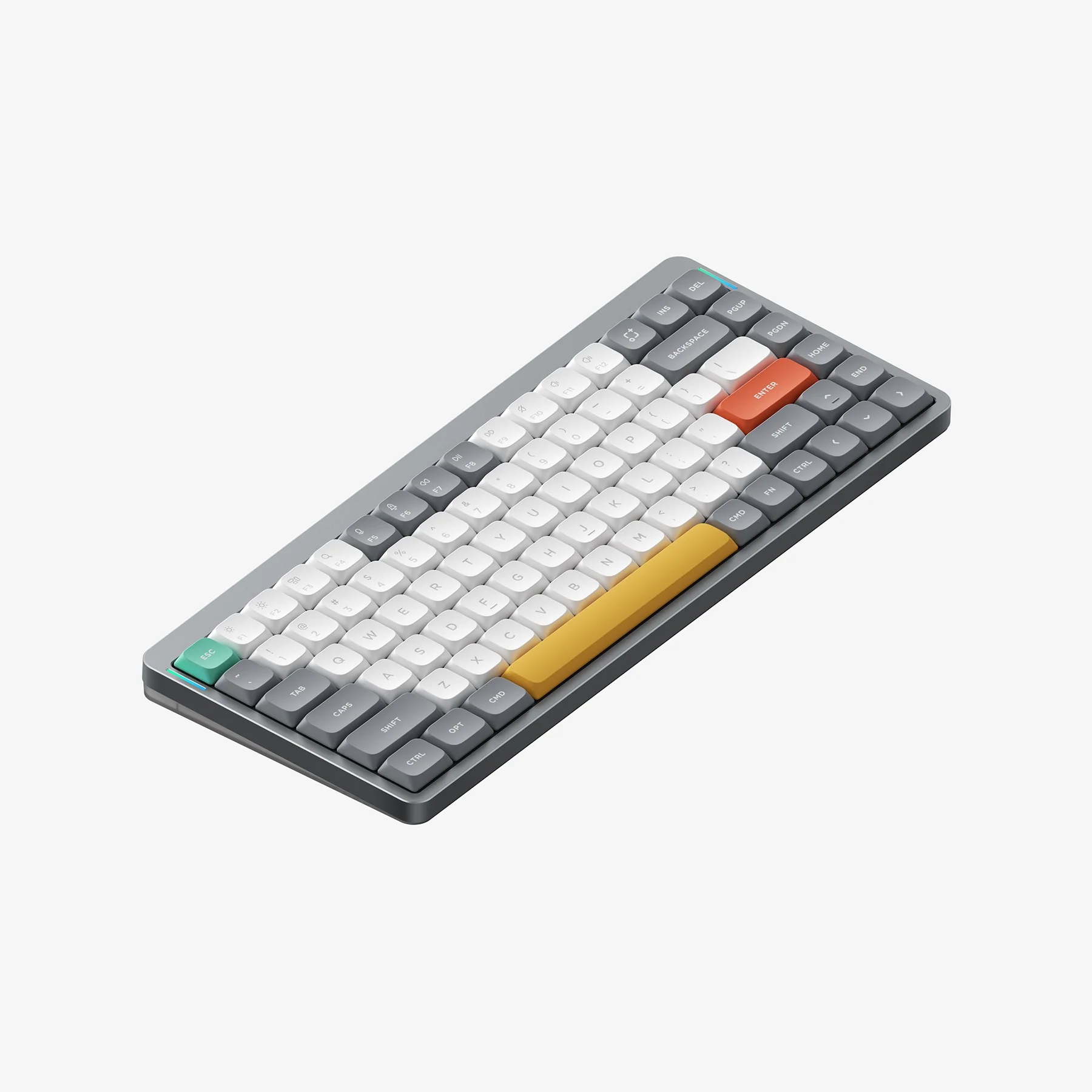 Клавиатура Nuphy AIR75v2 Lunar Gray Aloe Switch (AIR75v2-LG-21)