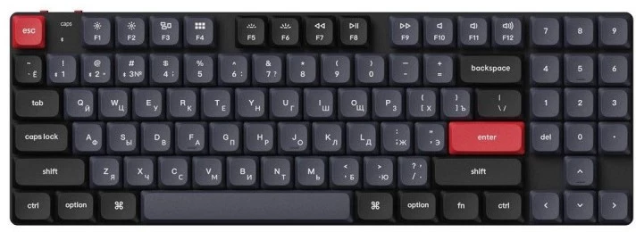Клавиатура Keychron QMK K13 Pro RGB (Gateron Low Profile Blue) (K13P-H2-RU)