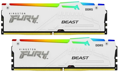Модуль памяти 32Gb (2*16Gb) Kingston FURY Beast RGB (KF560C30BWEAK2-32)