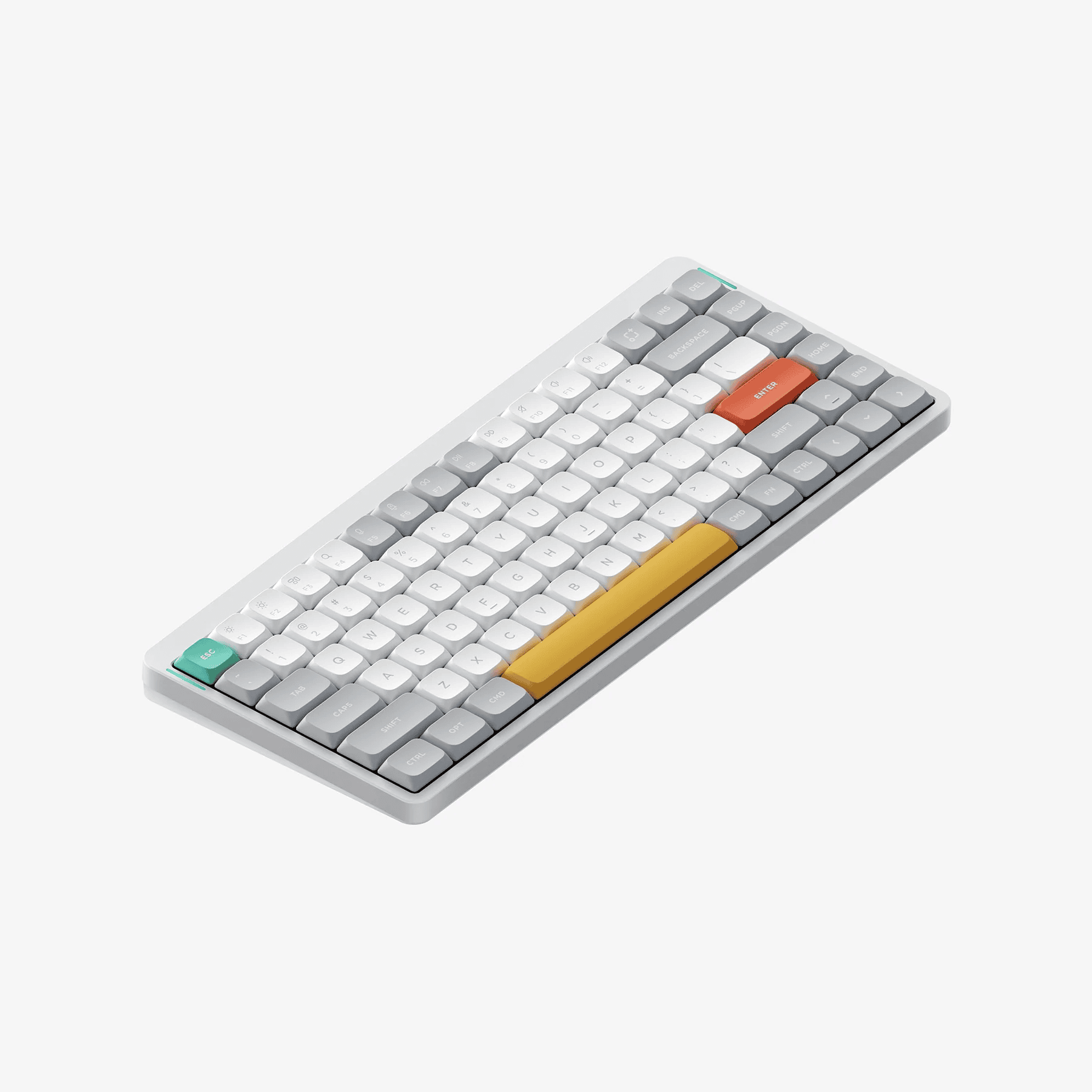 Клавиатура Nuphy AIR75v2 Ionic White Brown Switch (AIR75v2-IW-3)