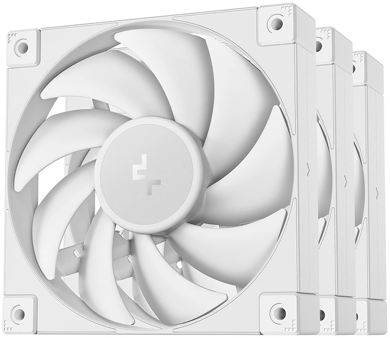 Набор вентиляторов DeepCool FD12 WH-3 IN 1 (R-FD12-WHNPN3-G)