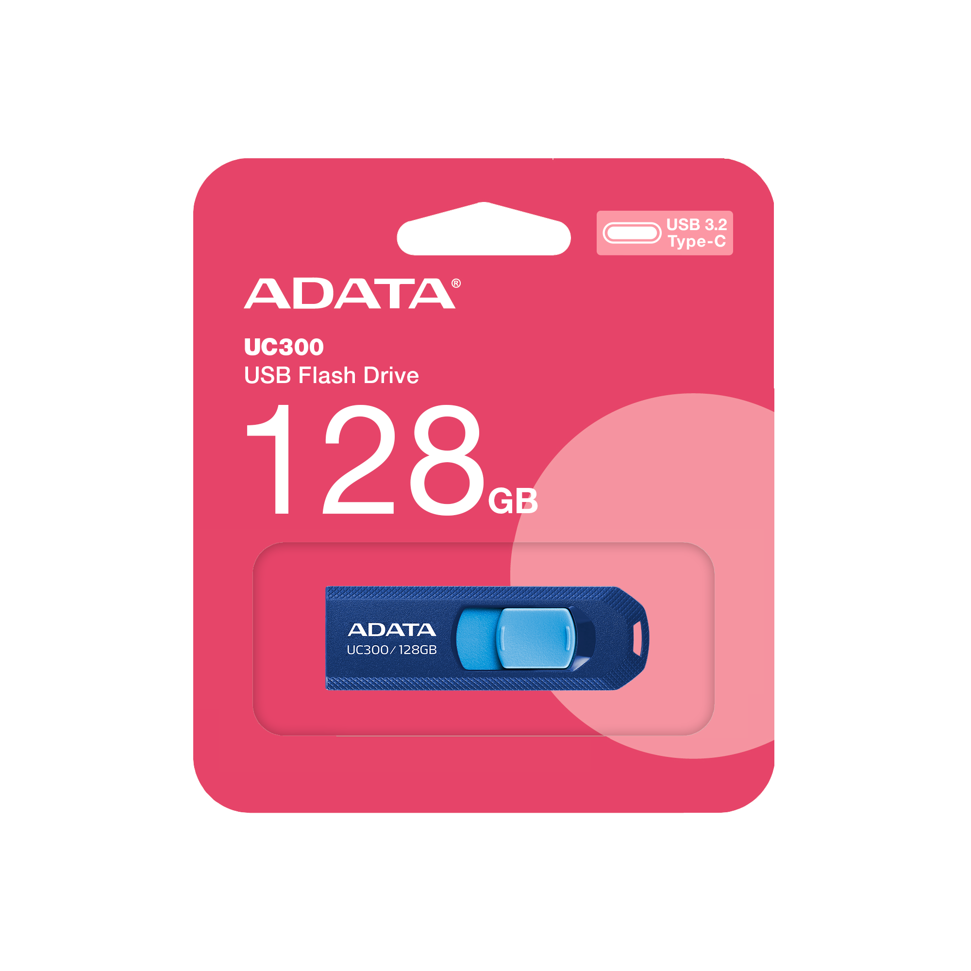 Usb flash disk 128Gb ADATA UC300 (ACHO-UC300-128G-RNB/BU)