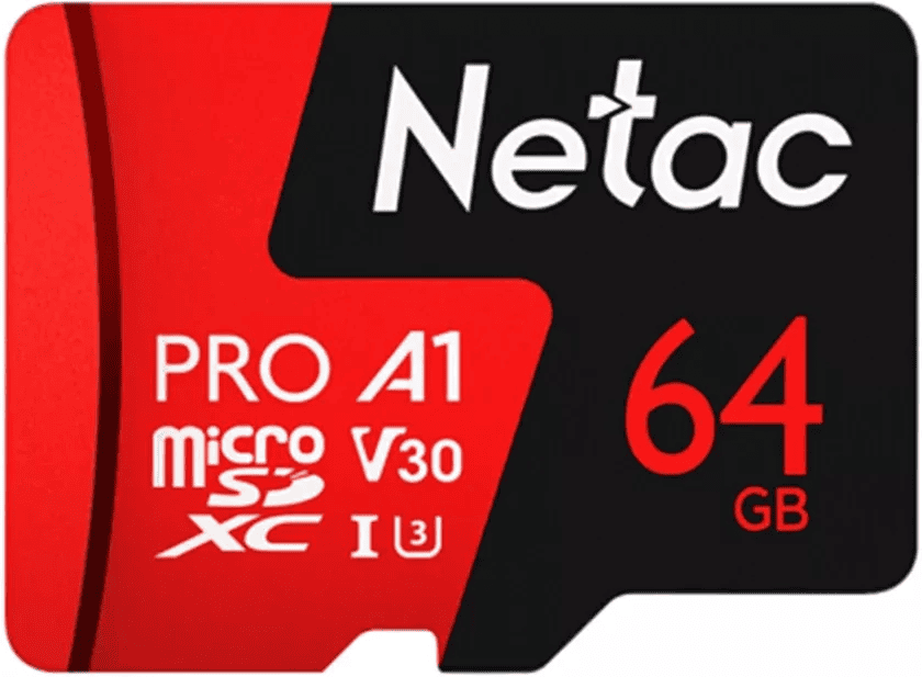 Карта памяти 64Gb Netac P500 Extreme Pro (NT02P500PRO-064G-S)