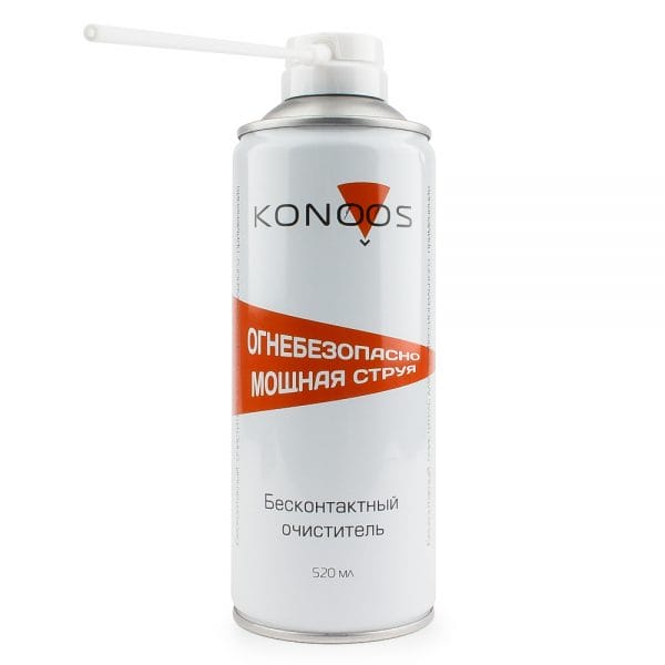 Спрей Konoos KAD-520F сжатый воздух, огнебезопасный, 520 мл