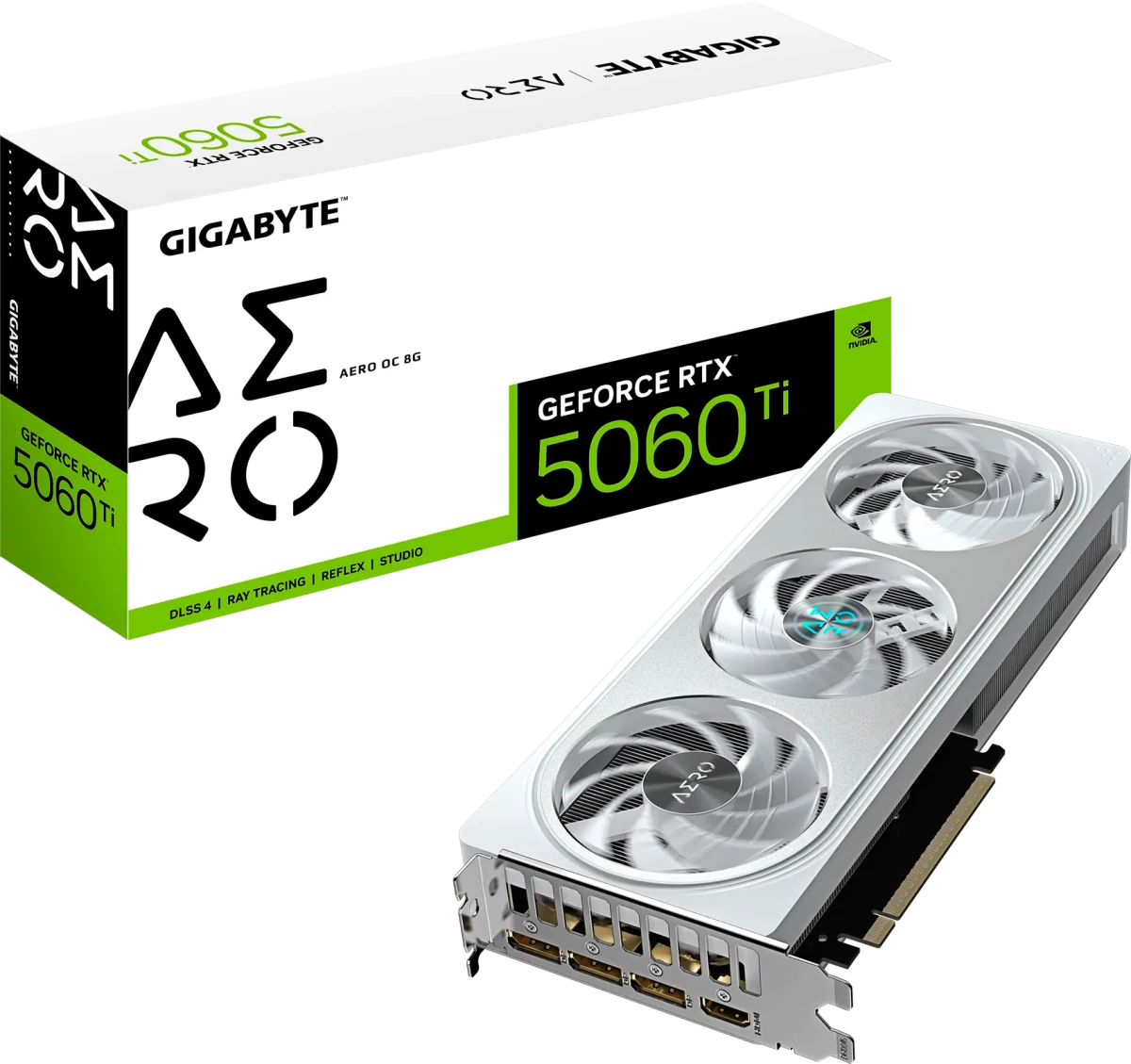 Видеокарта Gigabyte RTX 5060Ti AERO OC 8G (GV-N506TAERO OC-8GD)