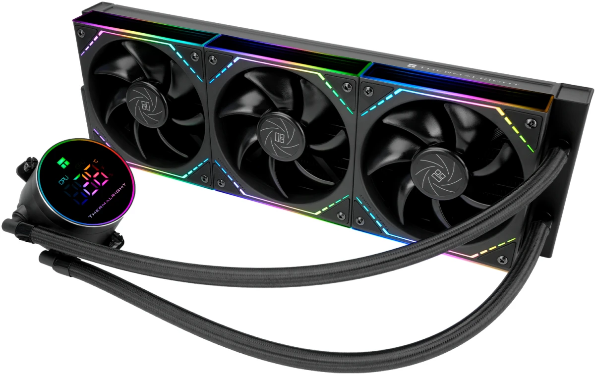 Система водяного охлаждения Thermalright Frozen Magic 360 Digital ARGB Black V2 (F-MAGIC-360-DIGITAL-BL-ARGB-V2)