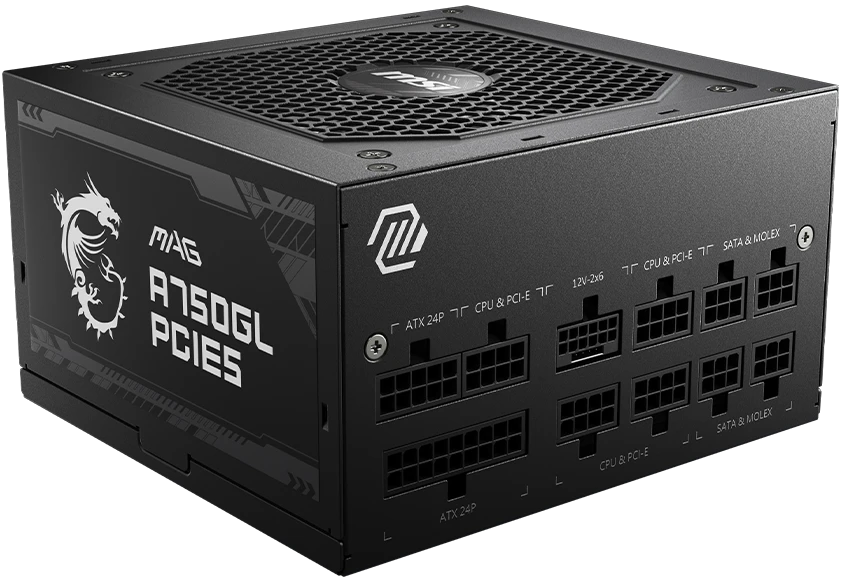 Блок питания 750W MSI MAG A750GL PCIE5