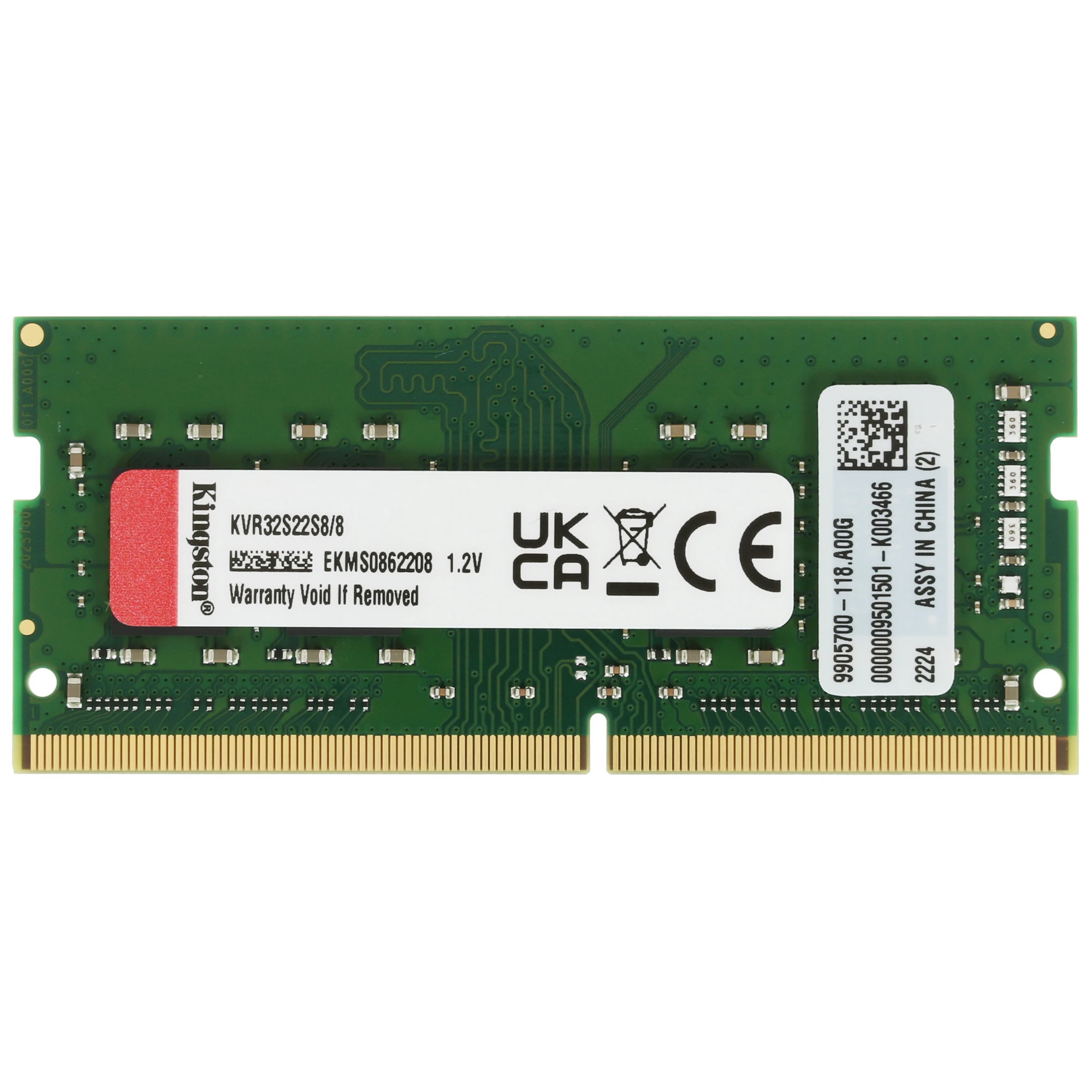 Модуль памяти 8Gb Kingston KVR32S22S8/8