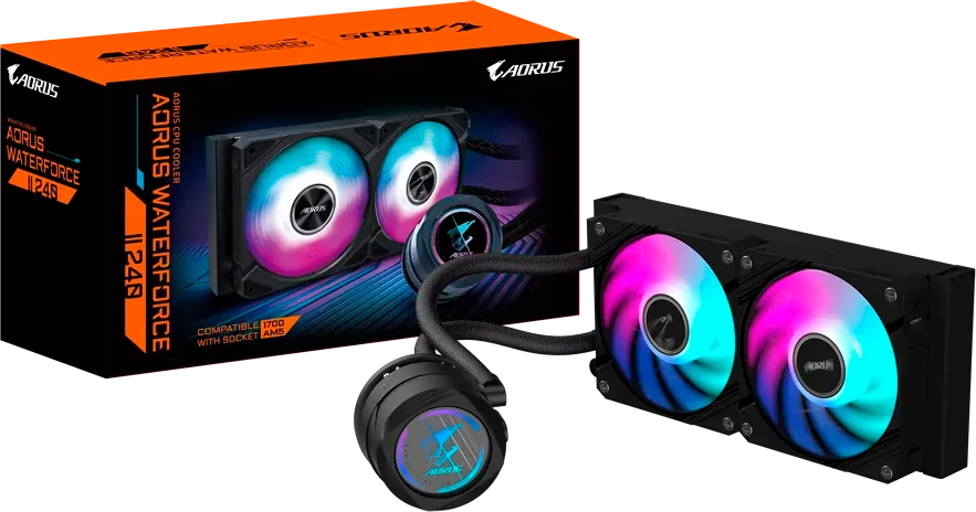 Система водяного охлаждения Gigabyte Aorus Waterforce II 240 (GP-AORUS WATERFORCE II 240)