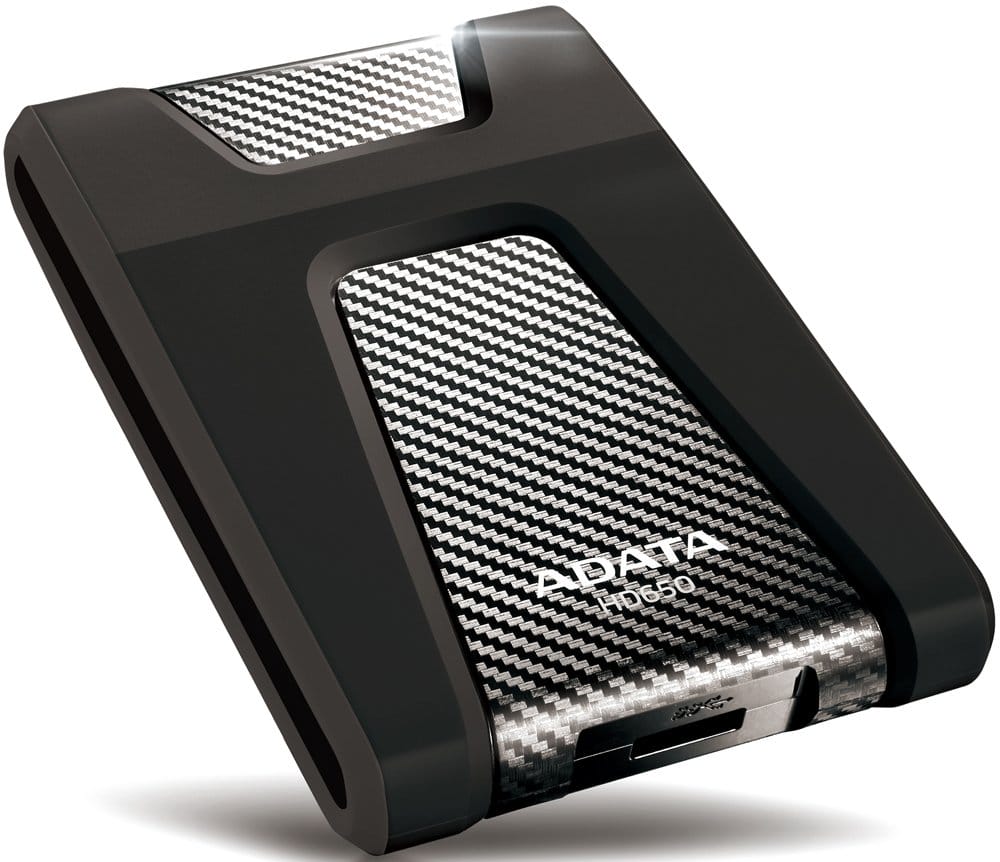 Внешний жесткий диск 2Tb A-Data DashDrive Durable HD650 (AHD650-2TU31-CBK) Black Waterproof, Shockproof USB 3.0