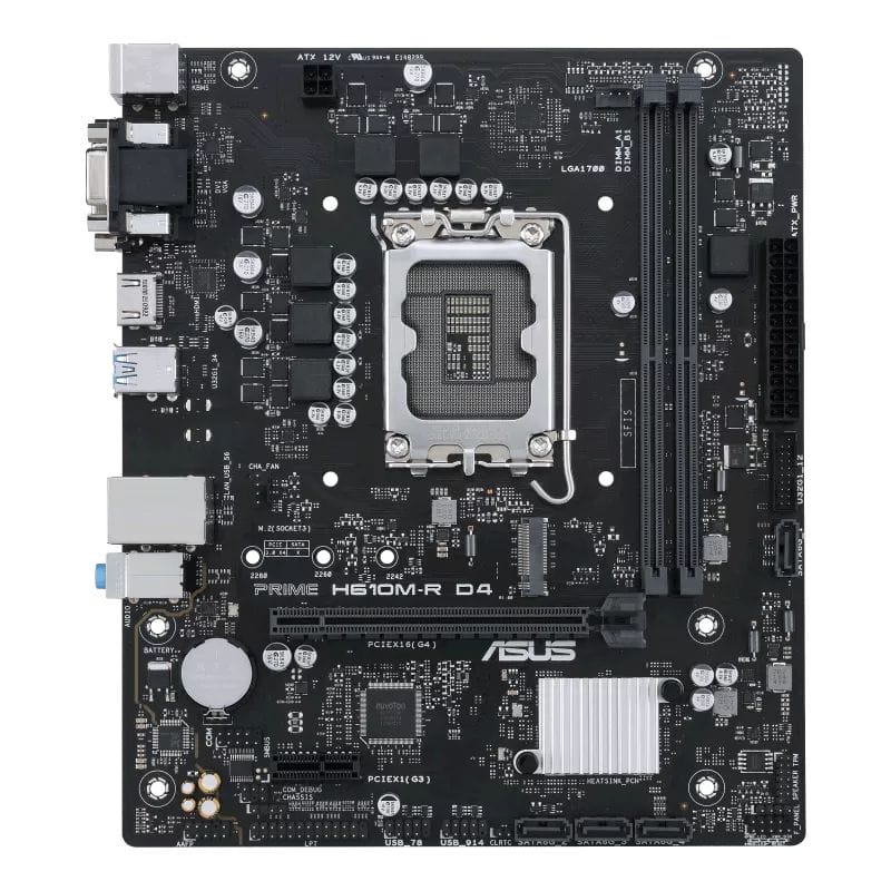 Материнская плата Asus Prime H610M-R D4-SI