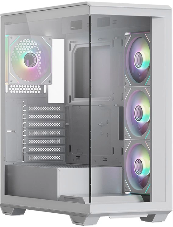 Корпус XASTRA Q600 4ARGB-C10 (белый) (Q600-4FM12A-C10-WH)